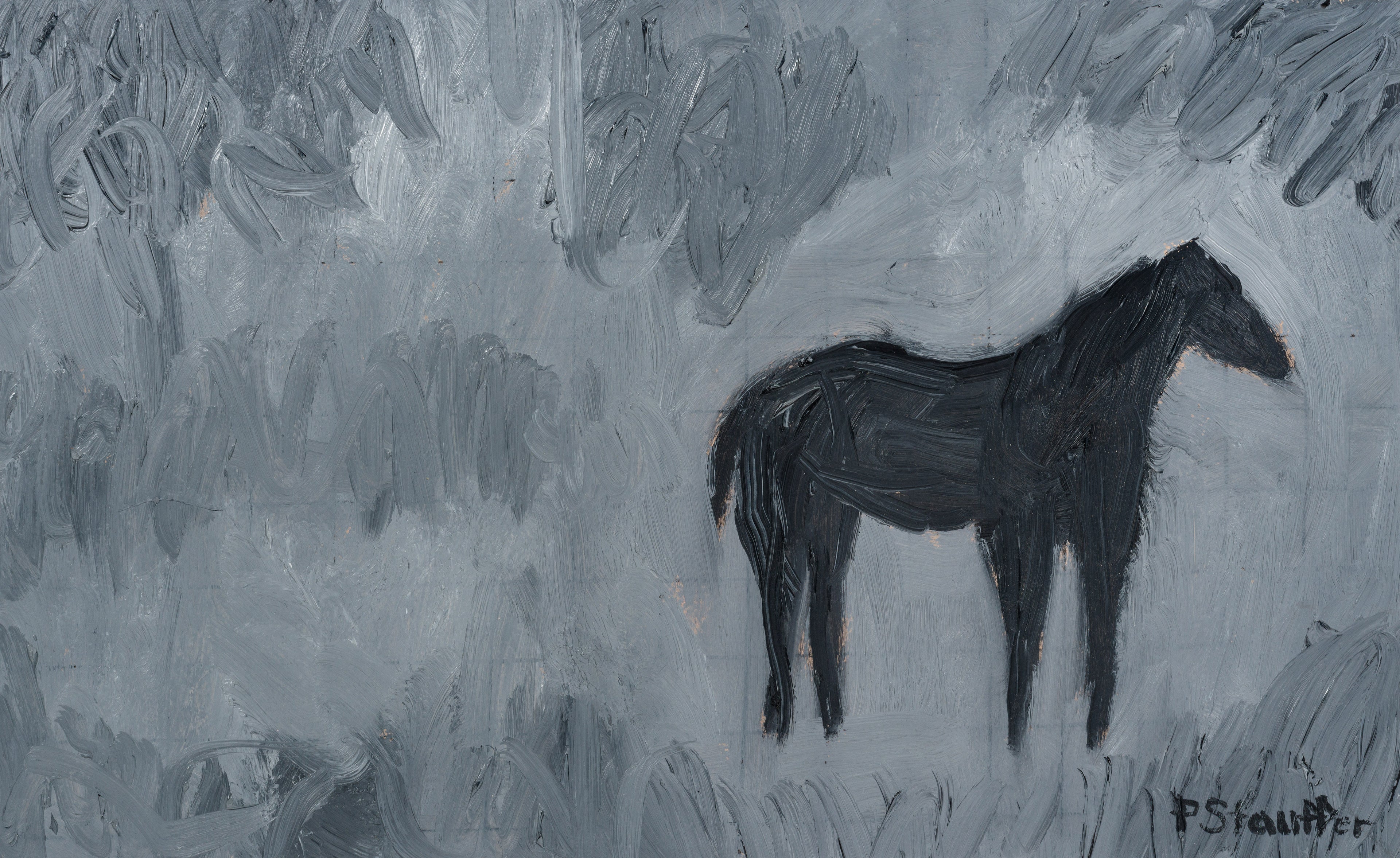 Cave Night Mare, Signed • Numbered • Certificate of Authenticity Included Edition of 15, 22x30 Gallery-Wrapped Canvas