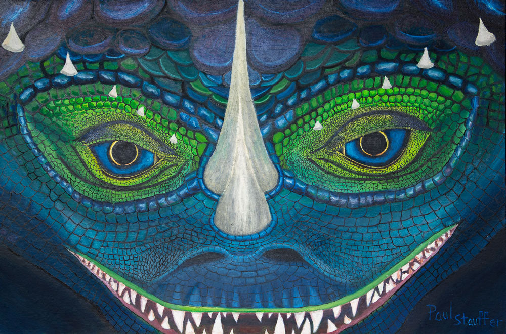 Dragon Eyes— Limited Edition Fine Art Giclée Print
