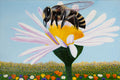 Honey Bee on Daisy— Limited Edition Fine Art Giclée Print