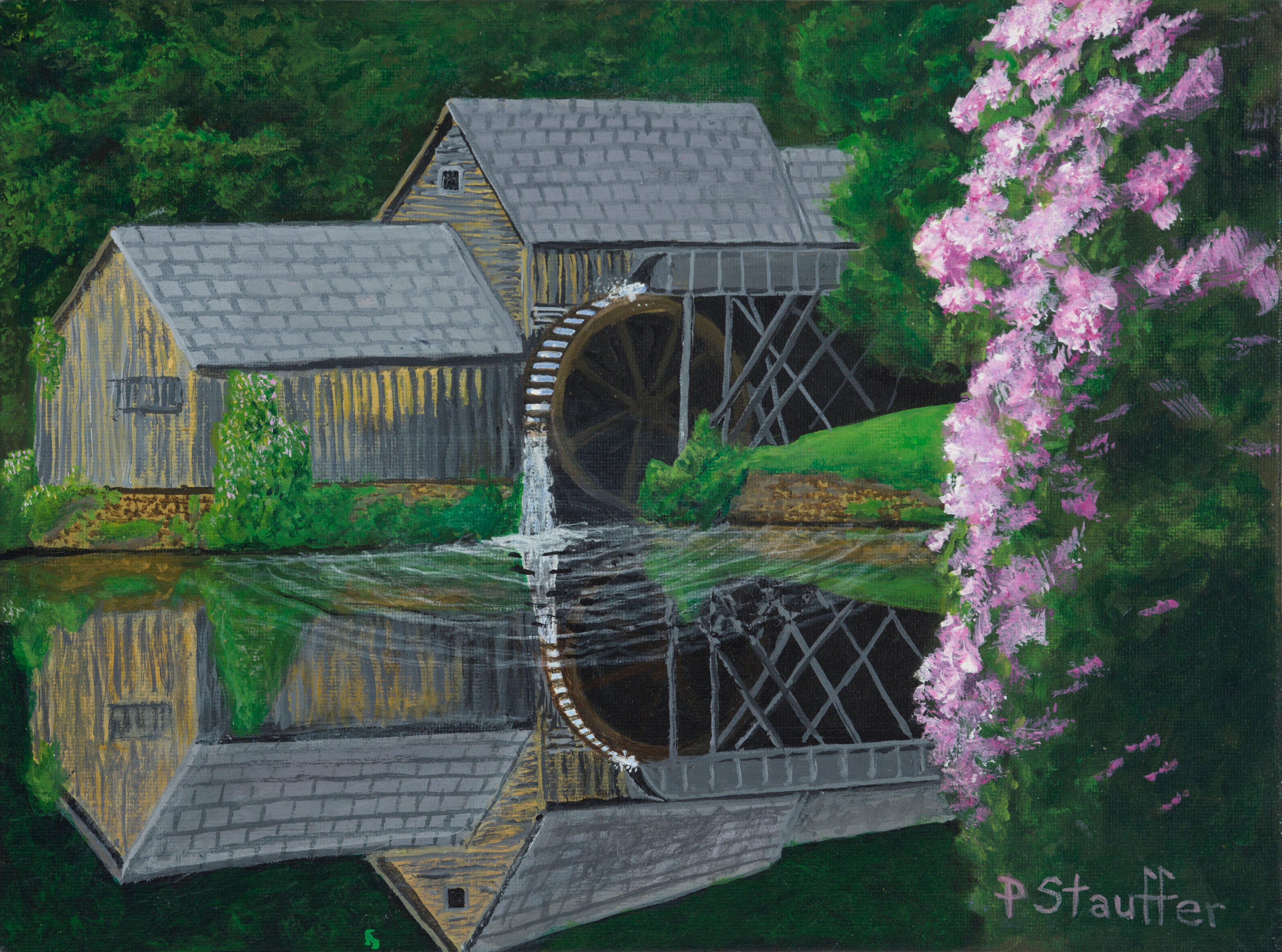 West Virginia Water Mill— Limited Edition Fine Art Giclée Print